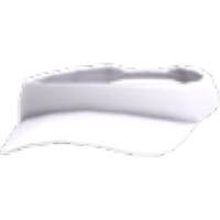 White Visor  - Common from Hat Shop